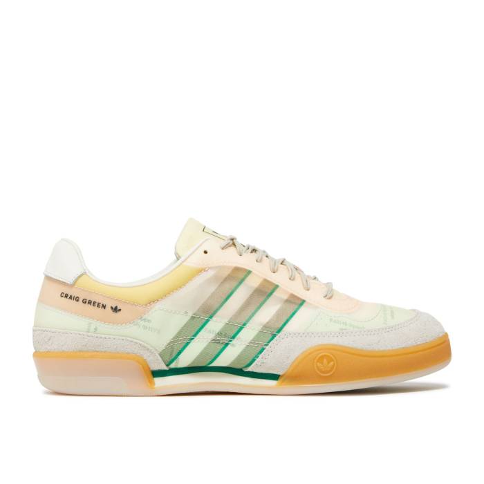 アディダス Adidas 【 Craig Green X Squash Polta Akh \u0027Cream Bold Green\u0027 Men Cream White/Sesame/Bold Green 】 green 緑・緑であること メンズ 皮膚軟化剤 白いこと 白いこと green 緑・緑であること