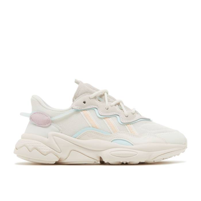 アディダス Adidas 【 Wmns Ozweego 'White Bliss Orange' Women Cloud White/Bliss Orange/Almost Blue 】 レディース 白色 ホワイト orange 橙・オレンジ 青色 ブルー