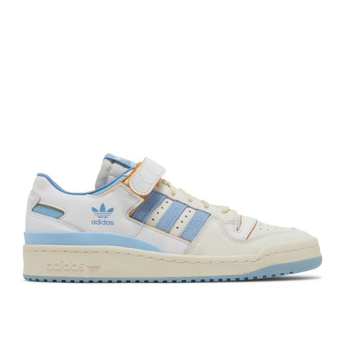 アディダス Adidas 【 Forum 84 Lg \u0027White Clear Sky\u0027 Men Cloud White/Clear Sky/Cream White 】 討論会 メンズ 白いこと 白いこと 天の原 皮膚軟化剤 靴-スニーカー-メンズ靴