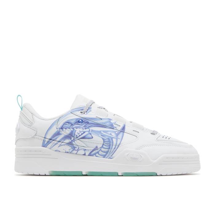 アディダス Adidas 【 Yu-Gi-Oh! X Adi2000 \u0027Blue Eyes White Dragon\u0027 Men Cloud White/Cloud White/Bold Blue 】 白いこと 白いこと メンズ 白いこと 白いこと 青碧 青碧