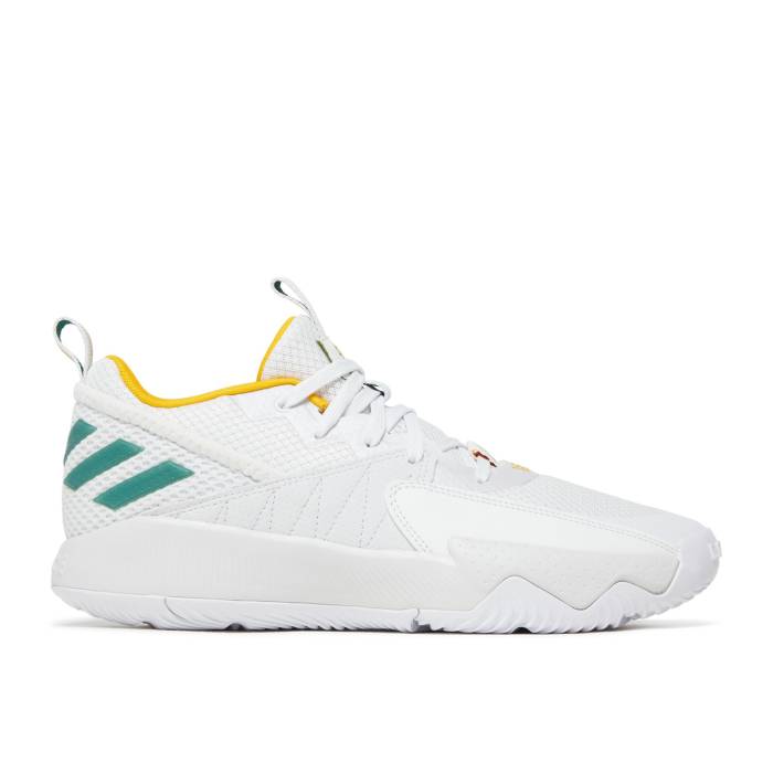 アディダス Adidas 【 Dame Certified Extply 2.0 \u0027The Letter O\u0027 Men Crystal White/Team Dark Green/Team College Gold 】 メンズ 白いこと 白いこと Team 野球クラブ green 緑・緑であること 分科大学 ゴールド