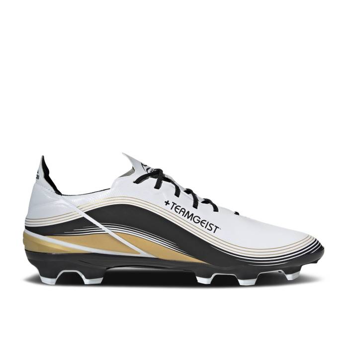 アディダス Adidas 【 Gamemode Fg \u0027Teamgeist\u0027 Men Cloud White/Gold Metallic/Core Black 】 メンズ 白いこと 白いこと ゴールド 中核グループ 黒いこと 黒いこと