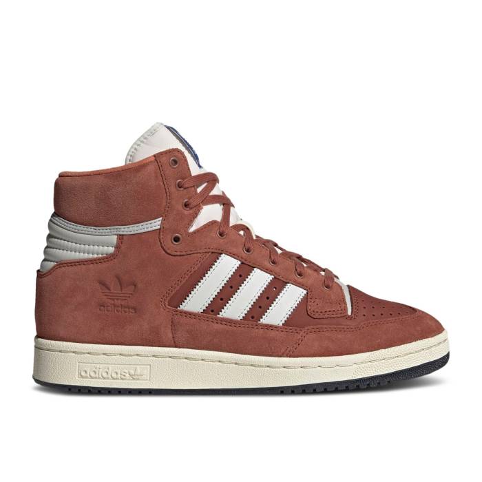 アディダス Adidas 【 Centennial 85 High \u0027Wild Sepia\u0027 Men Wild Sepia/Crystal White/Chalk White 】 御機嫌 メンズ wild ワイルド 白いこと 白いこと
