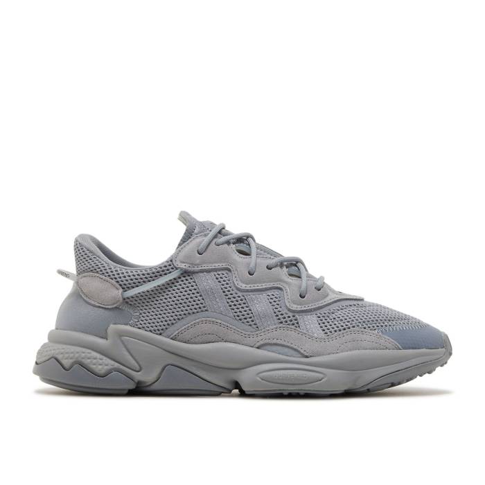 アディダス Adidas 【 Ozweego 'Grey' Men Grey/Grey/Core Black 】 メンズ 灰色 グレー コア 黒色 ブラック