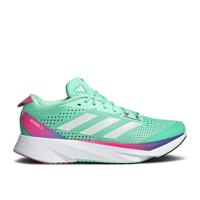 アディダス Adidas 【 Wmns Adizero Sl \u0027Pulse Mint Lucid Fuchsia\u0027 Women Pulse Mint/Zero Metalic/Lucid Fuchsia 】 アディゼロ レディース 無し 靴-レディース靴