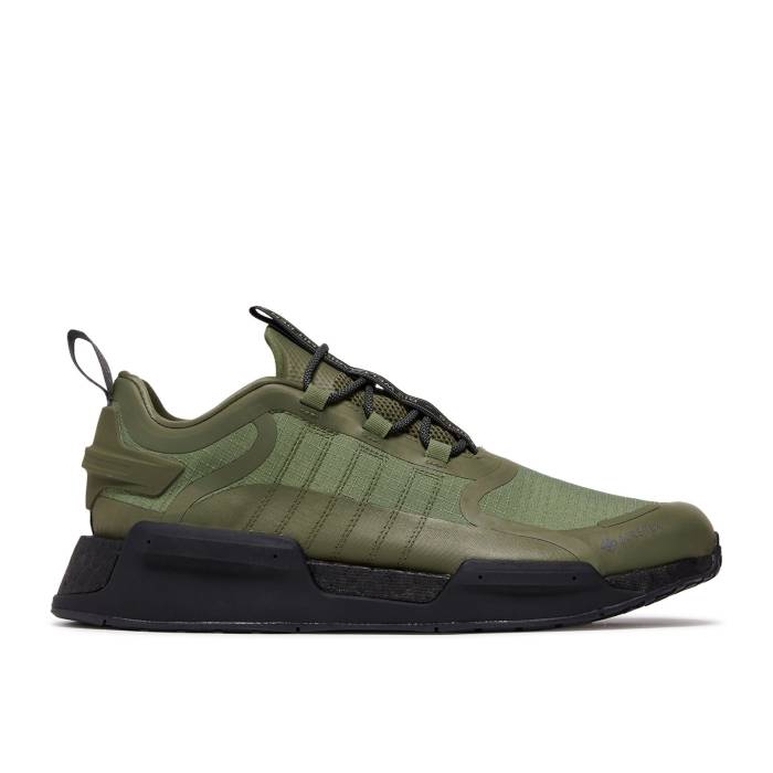アディダス Adidas 【 Nmd_V3 Gore-Tex \u0027Focus Olive\u0027 Men Focus Olive/Impact Yellow/Core Black 】 ゴアテックス メンズ olive オリーブ 差しひびき yellow 黄味がかった・黄み 中核グループ 黒いこと 黒いこと スニーカー-メンズ靴