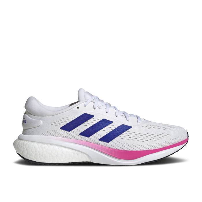 アディダス Adidas 【 Supernova 2.0 'White Lucid Blue Fuchsia' Men Cloud White/Lucid Blue/Lucid Fuchsia 】 スーパーノバ・ノヴァ 青色 ブルー メンズ 白色 ホワイト 青色 ブルー|スニケス