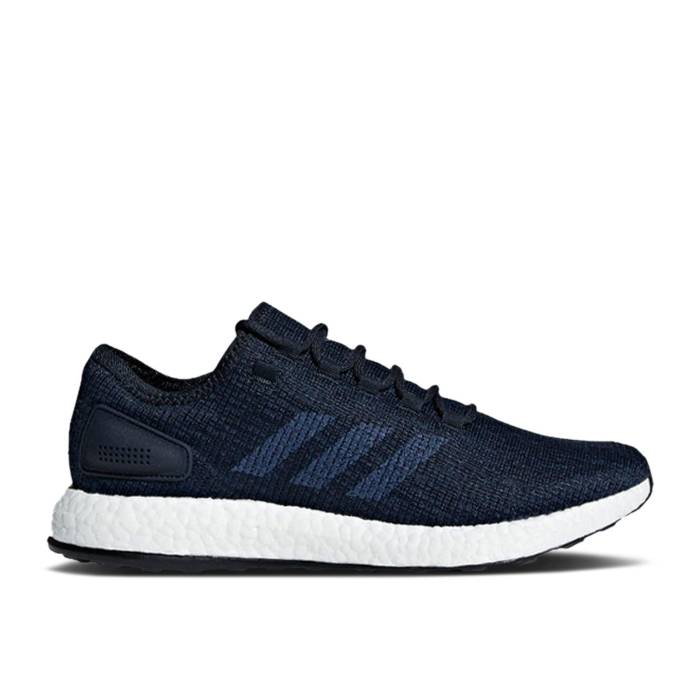 アディダス Adidas 【 Pureboost Collegiate Navy Men Collegiate Navy/Trace Blue 】 メンズ 紺色 ネイビー 青色 ブルー