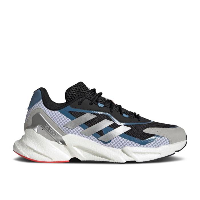 アディダス Adidas 【 X9000L4 \u0027Black Silver Blue\u0027 Men Core Black/Silver Metallic/Altered Blue 】 Silver しろがね色・しろがね色 メンズ 中核グループ 黒いこと 黒いこと Silver しろがね色・しろがね色 青み 青色