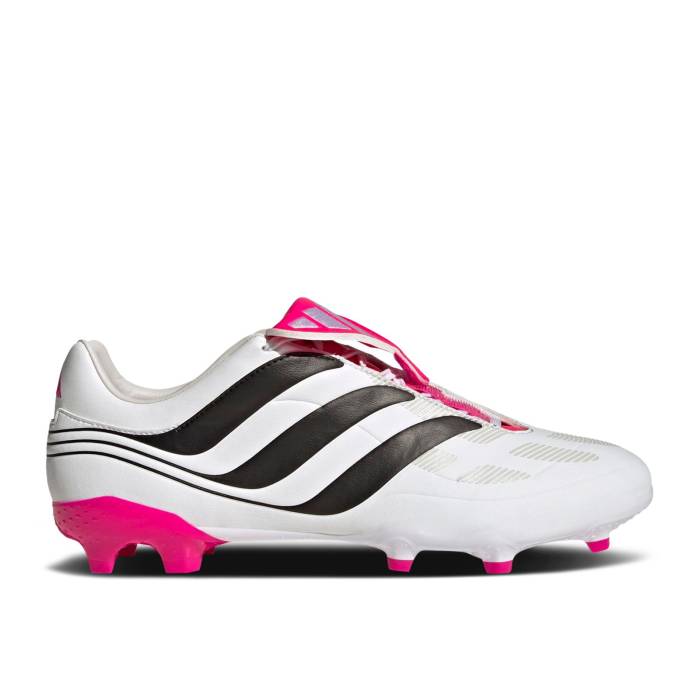 アディダス Adidas 【 Predator Precision.3 Fg \u0027Archive Pack\u0027 Men Cloud White/Core Black/Team Shock Pink 】 プレデター メンズ 白いこと 白いこと 中核グループ 黒いこと 黒いこと Team 野球クラブ ぼうぜん自失 pink さくら色