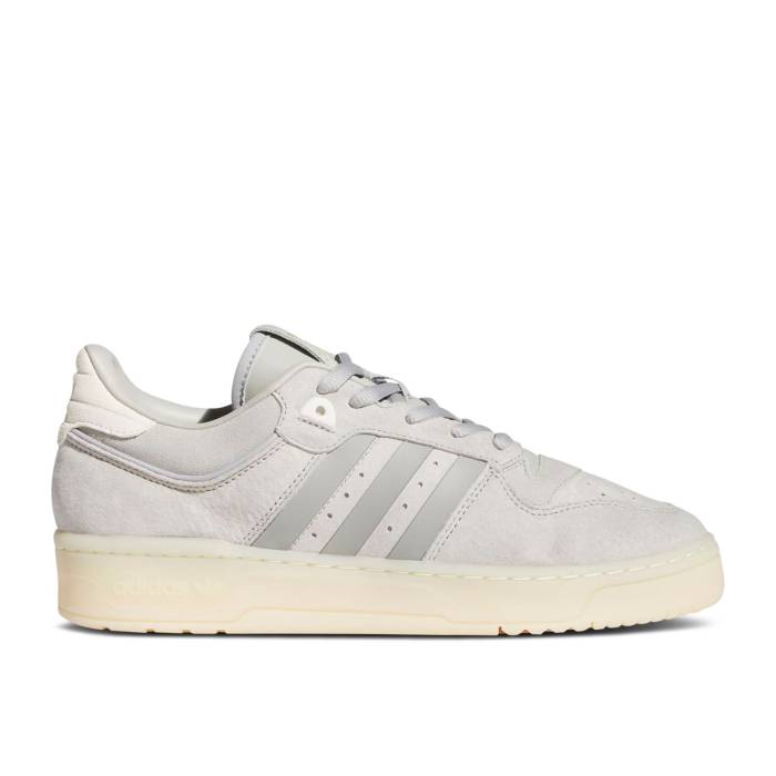 アディダス Adidas 【 Rivalry Low 86 \u0027Sesame\u0027 Men Sesame/Mgh Solid Grey/Cream White 】 メンズ 益荒男 薄墨色 薄墨色 皮膚軟化剤 白いこと 白いこと