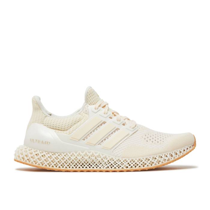 アディダス Adidas 【 Rich Mnisi X Ultra 4D 'Pride - Wonder White' Men Wonder White/Wonder White/Gold Metallic 】 ultra ウルトラ メンズ 白色 ホワイト ゴールド