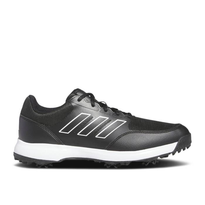 アディダス Adidas 【 Tech Response 3.0 Golf \u0027Black White\u0027 Men Core Black/Core Black/Cloud White 】 テック Response 受け答え golf ゴルフ メンズ 中核グループ 黒いこと 黒いこと 白いこと 白いこと