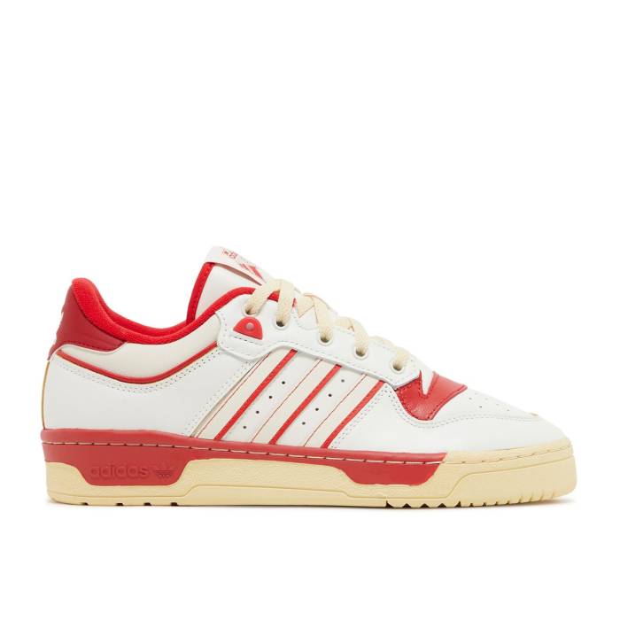 アディダス Adidas 【 Rivalry Low 86 \u0027White Power Red\u0027 Men Core White/Off White/Team Power Red 】 Power 力強さ メンズ 中核グループ 白いこと 白いこと Team 野球クラブ Power 力強さ Red 赤・赤いこと