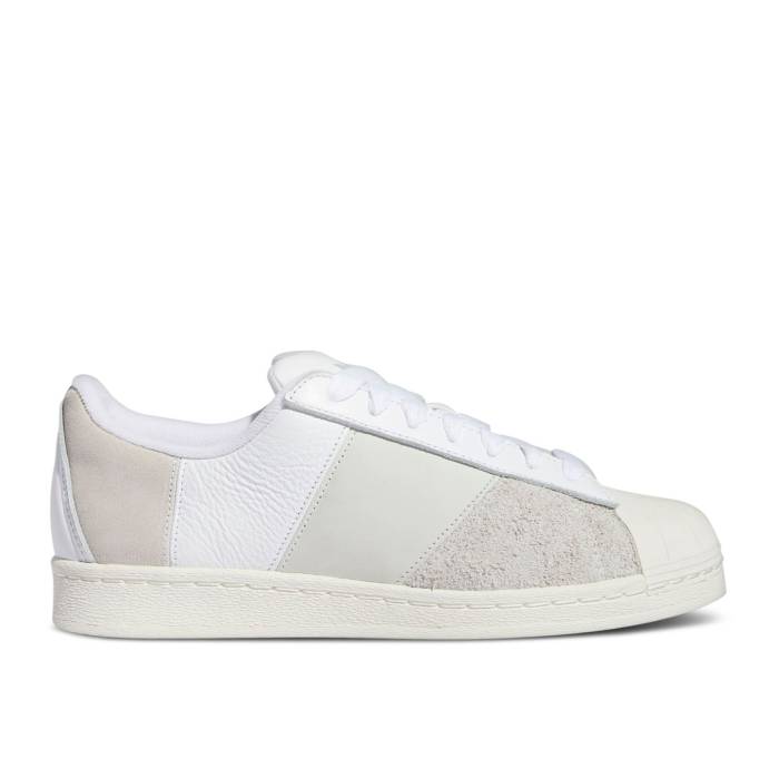 アディダス Adidas 【 Superstar 82 Panel \u0027Cloud White\u0027 Men Cloud White/Off White/Cloud White 】 Superstar はやりっ児 メンズ 白いこと 白いこと