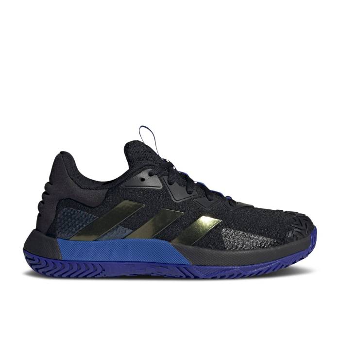 アディダス Adidas 【 Solematch Control \u0027Black Lucid Fuchsia\u0027 Men Core Black/Core Black/Lucid Fuchsia 】 メンズ 中核グループ 黒いこと 黒いこと