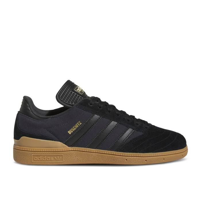 アディダス Adidas 【 Busenitz 'Black Carbon Gum' Men Core Black/Carbon/Gold Metallic 】 カーボン メンズ コア 黒色 ブラック カーボン ゴールド