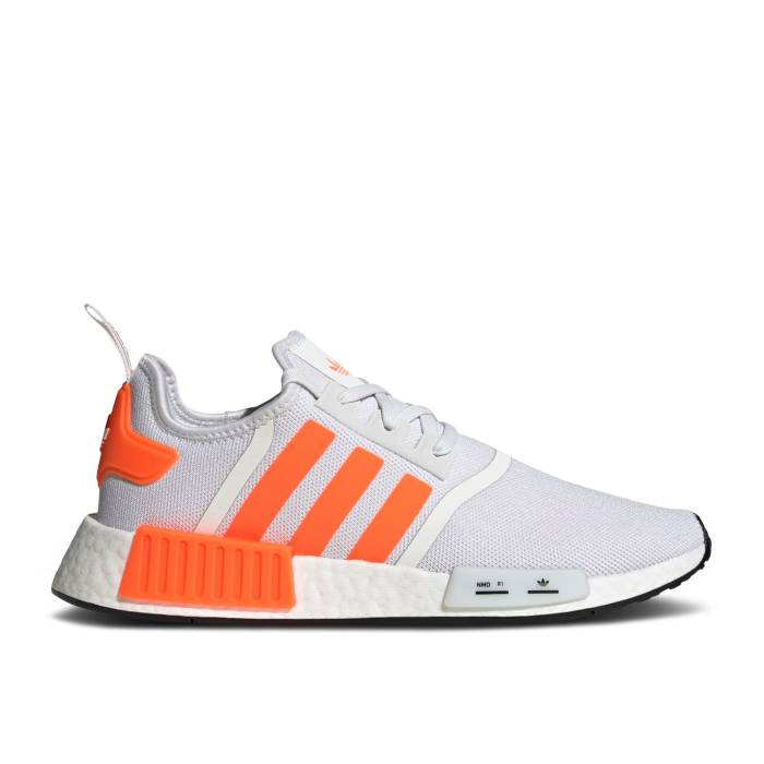 アディダス Adidas 【 Nmd_R1 'White Solar Orange' Men Cloud White/Solar Orange/Core Black 】 メンズ 白色 ホワイト orange 橙・オレンジ コア 黒色 ブラック 56,220円