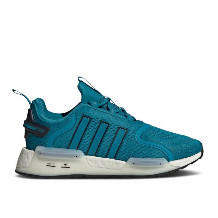 アディダス Adidas 【 Nmd_V3 \u0027Active Teal\u0027 Men Active Teal/Core Black/Crystal White 】 メンズ 中核グループ 黒いこと 黒いこと 白いこと 白いこと