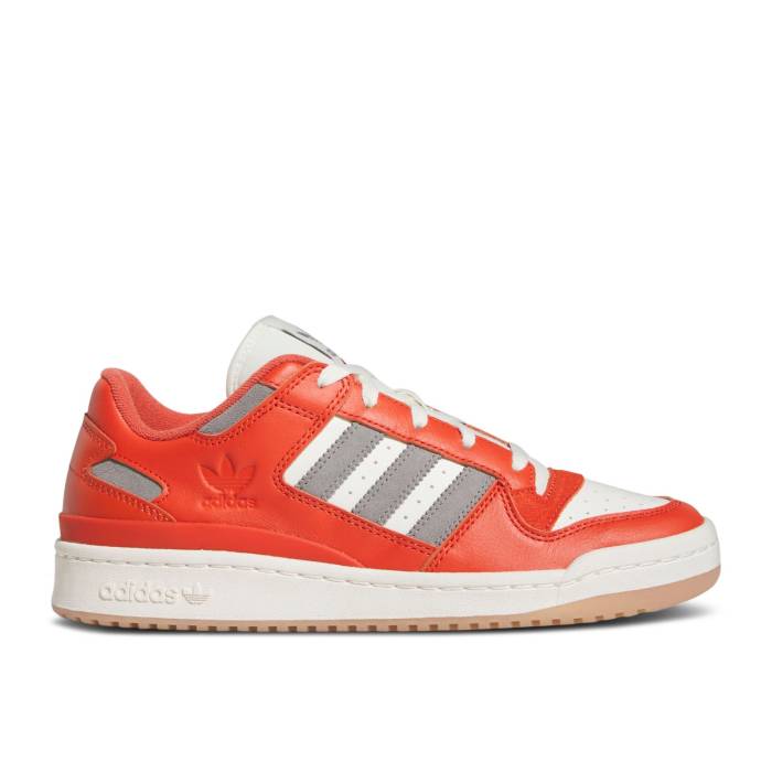アディダス Adidas 【 Forum Low \u0027Preloved Red Gum\u0027 Men Preloved Red/Charcoal Solid Grey/Off White 】 討論会 Red 赤・赤いこと メンズ Red 赤・赤いこと 濃灰色 益荒男 薄墨色 薄墨色 白いこと 白いこと