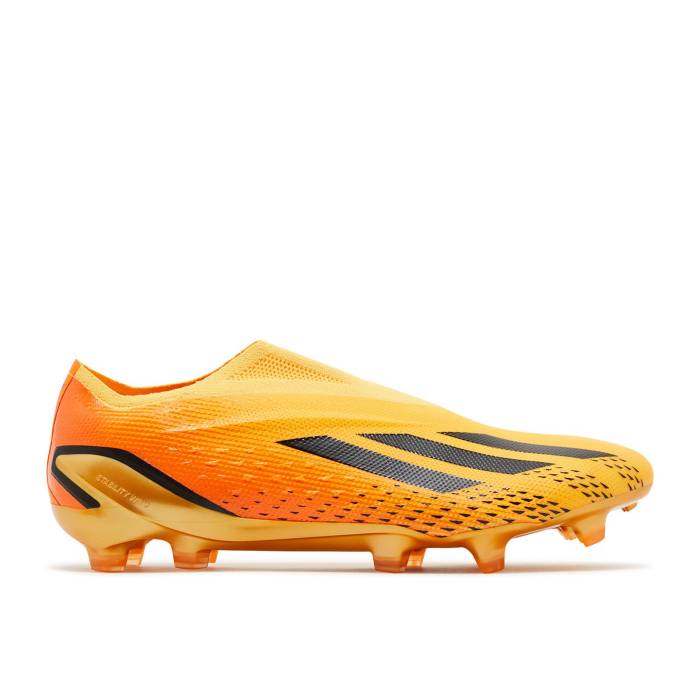 アディダス Adidas 【 X Speedportal+ Fg \u0027Heatspawn Pack\u0027 Men Solar Gold/Core Black/Team Solar Orange 】 メンズ ゴールド 中核グループ 黒いこと 黒いこと Team 野球クラブ orange 橙・オレンジ色