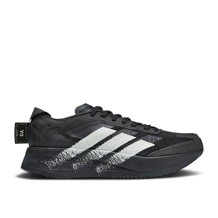 アディダス Adidas 【 Y-3 Boston 11 \u0027Black Off White\u0027 Men Black/Black/Off White 】 豆の町 メンズ 黒いこと 黒いこと 白いこと 白いこと