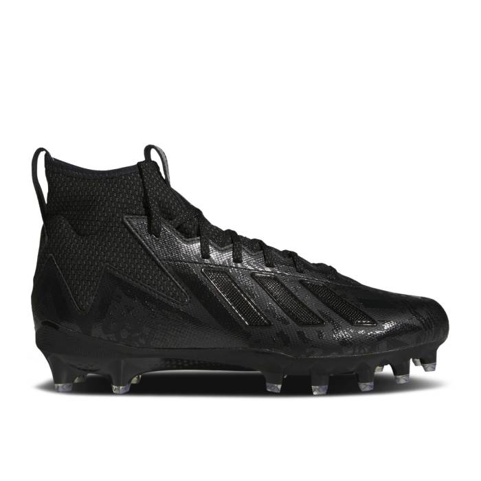 アディダス Adidas 【 Freak 23 7V7 Smu \u0027Black Grey\u0027 Men Core Black/Core Black/Grey Six 】 メンズ 中核グループ 黒いこと 黒いこと 薄墨色 薄墨色 靴-スニーカー-メンズ靴