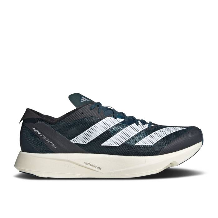 アディダス Adidas 【 Adizero Takumi Sen 9 'Arctic Night' Men Arctic Night/Cloud White/Core Black 】 アディゼロ メンズ ナイト 白色 ホワイト コア 黒色 ブラック