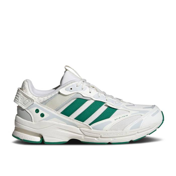 アディダス Adidas 【 Spiritain 2000 \u0027White Green\u0027 Men Core White/Clear Grey/Green 】 メンズ 中核グループ 白いこと 白いこと 薄墨色 薄墨色 green 緑・緑であること
