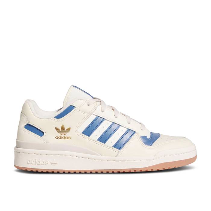 アディダス Adidas 【 Forum Low \u0027Off White Altered Blue\u0027 Men Off White/Altered Blue/Cream White 】 討論会 白いこと 白いこと メンズ 白いこと 白いこと 青み 青色 皮膚軟化剤