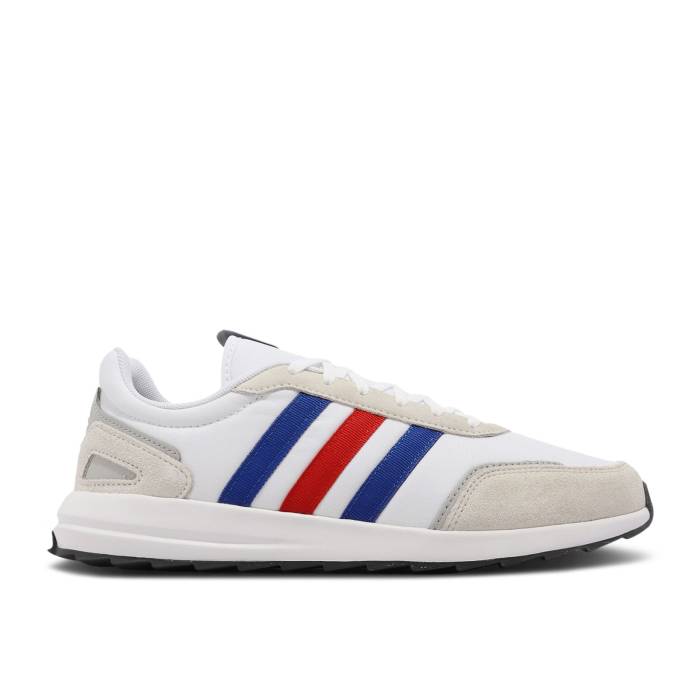 アディダス Adidas 【 Retrorun \u0027White Royal Blue Red\u0027 Men Cloud White/Royal Blue/Vivid Red 】 青味 青色 メンズ 白いこと 白いこと 青味 青色 Red 赤・赤いこと