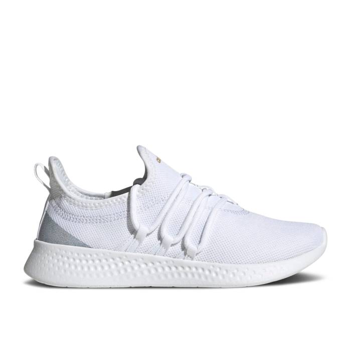 アディダス Adidas 【 Wmns Puremotion Adapt 2.0 \u0027White Matte Gold\u0027 Women Cloud White/Cloud White/Matte Gold 】 アダプト レディース 白いこと 白いこと ゴールド
