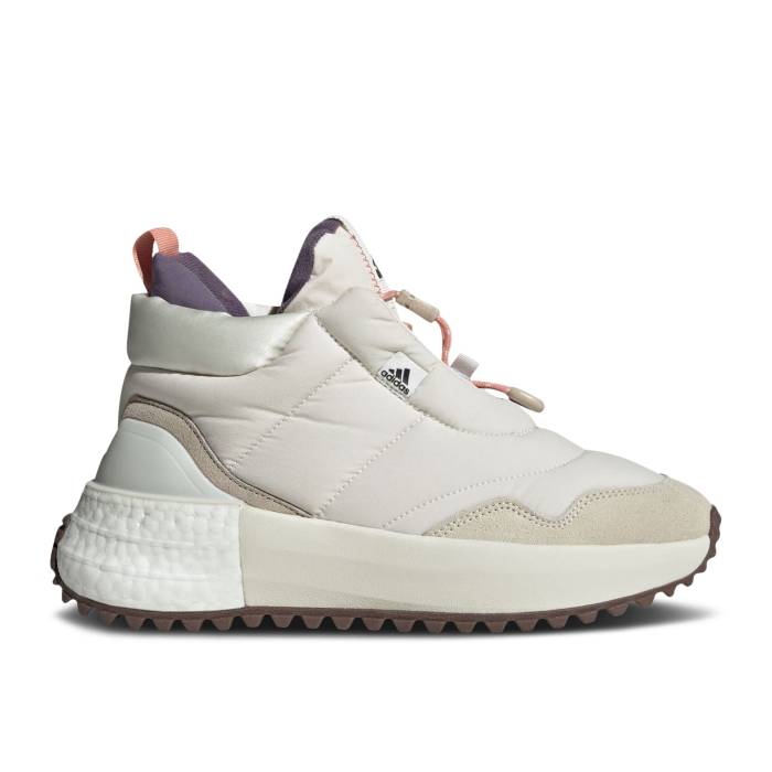 アディダス Adidas 【 Wmns X_Plrboost Puffer 'Chalk White Carbon' Women Chalk White/Wonder Clay/Carbon 】 白色 ホワイト レディース 白色 ホワイト カーボン