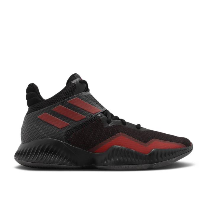 アディダス Adidas 【 Explosive Bounce 2018 \u0027Core Black Red\u0027 Men Core Black/Silver Metallic/Light Solid Grey 】 バウンス 黒いこと 黒いこと メンズ 中核グループ 黒いこと 黒いこと Silver しろがね色・しろがね色 益荒男 薄墨色 薄墨色
