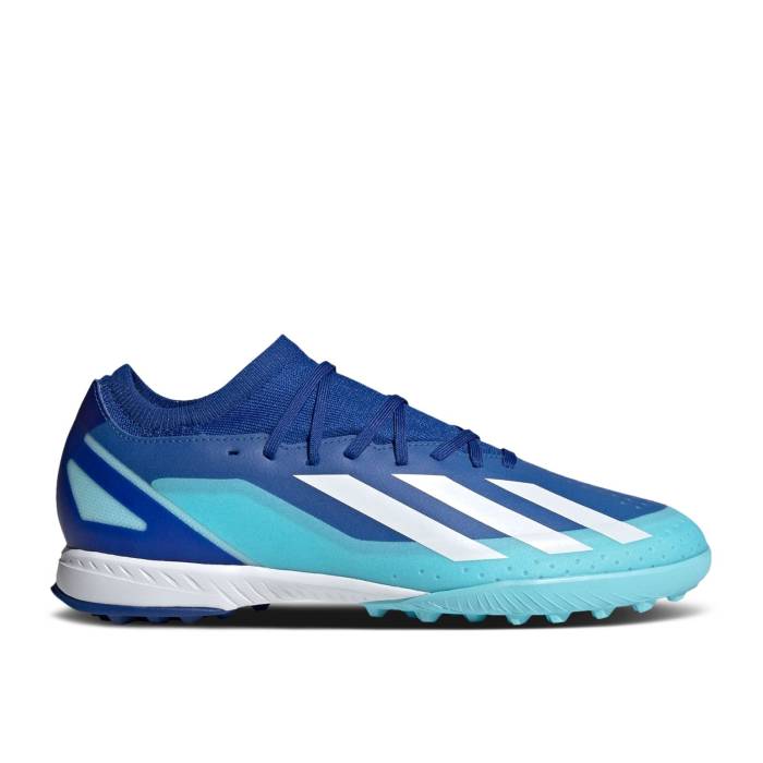 アディダス Adidas 【 X Crazyfast.3 Tf \u0027Marinerush Pack\u0027 Men Bright Royal/Cloud White/Solar Red 】 メンズ 白いこと 白いこと Red 赤・赤いこと