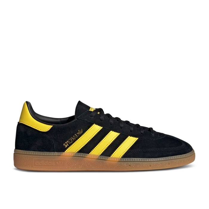 アディダス Adidas 【 Handball Spezial \u0027Black Yellow\u0027 Men Core Black/Yellow/Gold Metallic 】 ハンドボール スペシアル メンズ 中核グループ 黒いこと 黒いこと yellow 黄味がかった・黄色 ゴールド