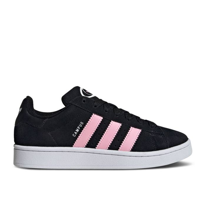 アディダス Adidas 【 Wmns Campus 00S \u0027Black True Pink\u0027 Women Core Black/Cloud White/True Pink 】 校庭 レディース 中核グループ 黒いこと 黒いこと 白いこと 白いこと pink サクラ色
