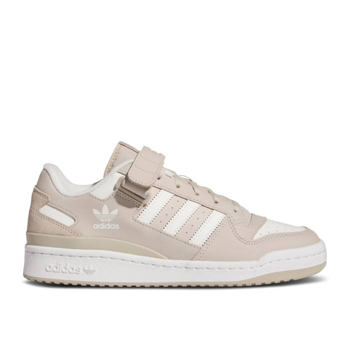 アディダス Adidas 【 Forum Low \u0027Wonder Beige White\u0027 Men Wonder Beige/Cloud White/Core Black 】 討論会 ベージュ メンズ ベージュ 白いこと 白いこと 中核グループ 黒いこと 黒いこと