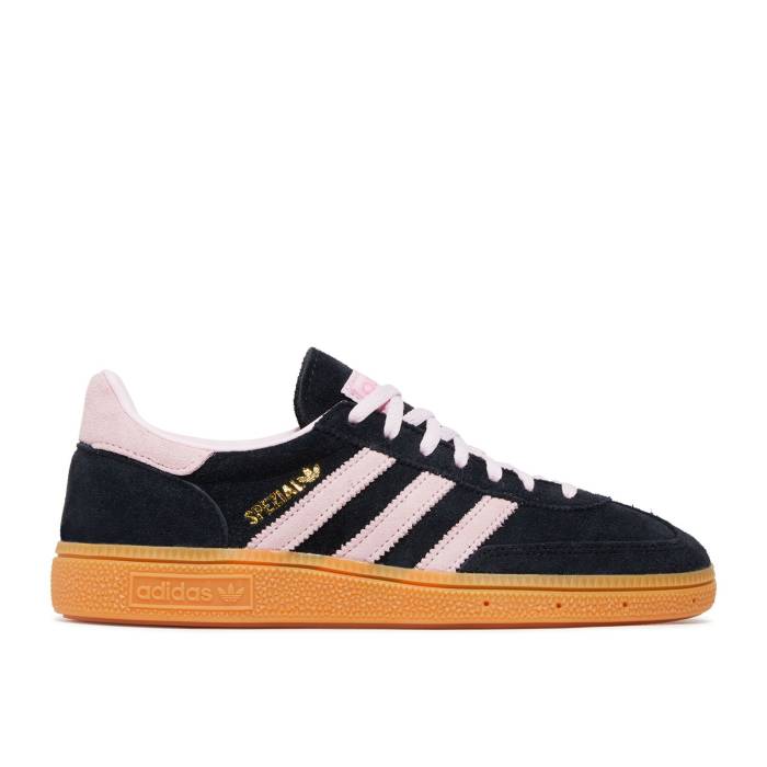 アディダス Adidas 【 Wmns Handball Spezial \u0027Black Clear Pink Gum\u0027 Women Core Black/Clear Pink/Gum 】 ハンドボール スペシアル pink さくら色 レディース 中核グループ 黒いこと 黒いこと pink さくら色