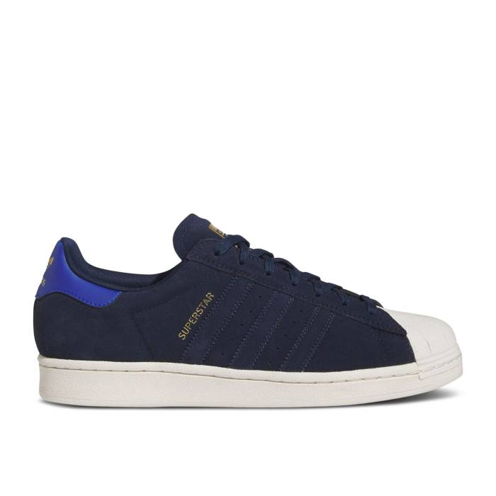 アディダス Adidas 【 Superstar Adv 'Royal Blue' Men Supplier Colour/Royal Blue/Gold Metallic 】 Superstar スーパースター メンズ 青色 ブルー ゴールド｜スニケス