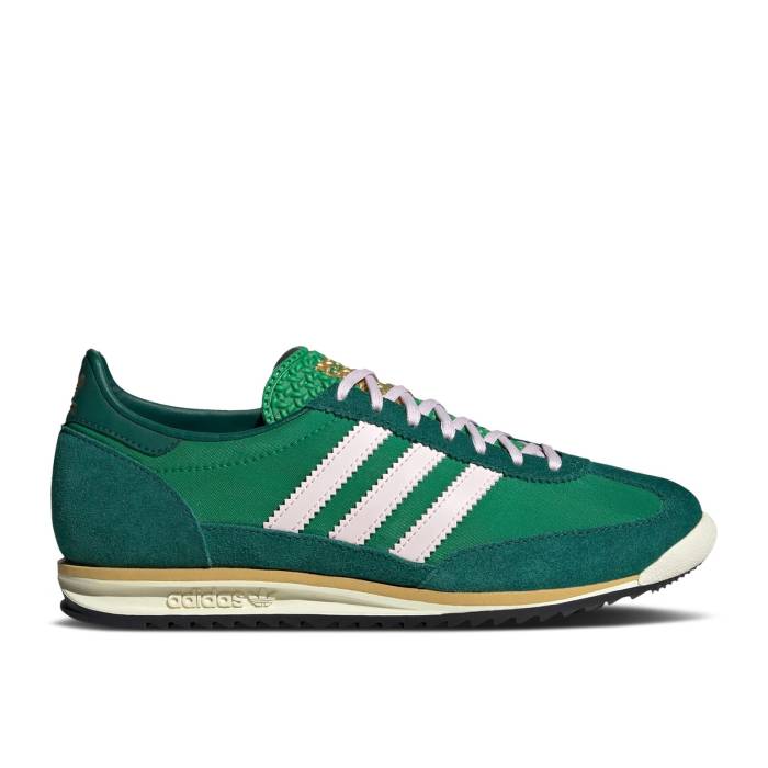 アディダス Adidas 【 Wmns Sl72 'Collegiate Green' Women Night Indigo/Semi Green Spark/Collegiate Green 】 レディース ナイト 藍色・インディゴ green 緑・グリーン