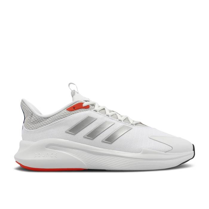 アディダス Adidas 【 Alphaedge+ \u0027White Silver Bright Red\u0027 Men Cloud White/Silver Metallic/Bright Red 】 Silver しろがね色・しろがね色 メンズ 白いこと 白いこと Silver しろがね色・しろがね色 Red 赤・赤いこと 靴-メンズ靴-スニーカー