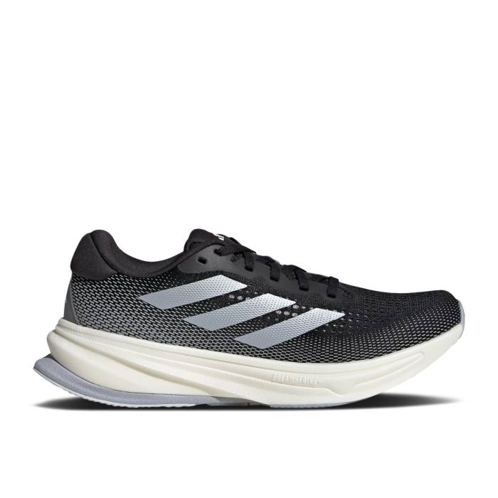 アディダス Adidas 【 Wmns Supernova Rise Black Halo Silver Women Core Black/Halo Silver/Dash Grey 】 スーパーノバ・ノヴァ ライズ レディース コア 黒色 ブラック Silver 銀色・シルバー 灰色 グレー