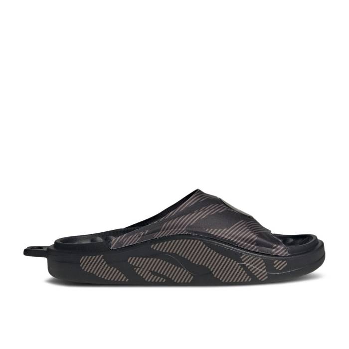 アディダス Adidas 【 Stella Mccartney X Wmns Slide \u0027Black Brown\u0027 Women Black/Black/Brown 】 Slide サンダル レディース 黒いこと 黒いこと 赤銅色 赤銅色