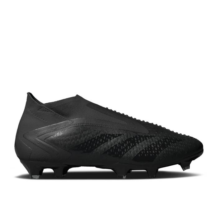 アディダス Adidas 【 Predator Accuracy+ Fg 'Nightstrike Pack' Men Core Black/Core Black/Cloud White 】 プレデター メンズ コア 黒色 ブラック 白色 ホワイト