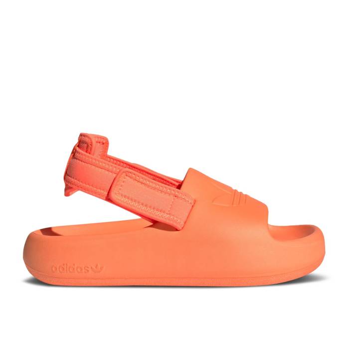 アディダス Adidas 【 Adifom Adilette Slide J \u0027Solar Red\u0027 Youth Solar Red/Solar Red/Solar Red 】 アディレッタ Slide サンダル お坊っちゃん キッズ Red 赤・赤いこと