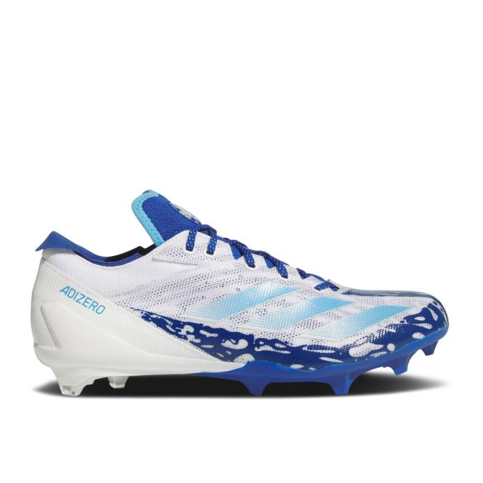 アディダス Adidas 【 Adizero Electric Speed 'Juice Pack - Royal Blue' Men Cloud White/Royal Blue/Cloud White 】 アディゼロ Speed スピード メンズ 白色 ホワイト 青色 ブルー｜スニケス