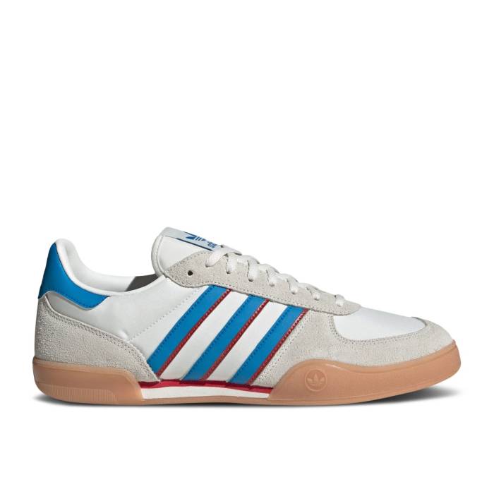 アディダス Adidas 【 Squash Indoor \u0027White Bright Blue Gum\u0027 Men Core White/Bright Blue/Gum 】 青み 青色 メンズ 中核グループ 白いこと 白いこと 青み 青色
