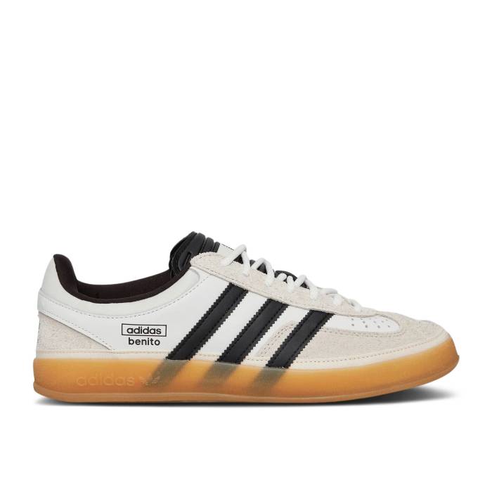アディダス Adidas 【 Bad Bunny X Gazelle Indoor \u0027Core White\u0027 Men Core White/Core Black/Gum 】 ガゼル メンズ 中核グループ 白いこと 白いこと 黒いこと 黒いこと