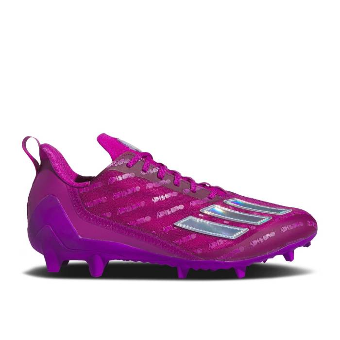アディダス Adidas 【 Adizero Cleat \u0027Big Mood - Sonic Fuchsia\u0027 Men Sonic Fuchsia/Silver Metallic/Core Black 】 アディゼロ メンズ Silver しろがね色・しろがね色 中核グループ 黒いこと 黒いこと